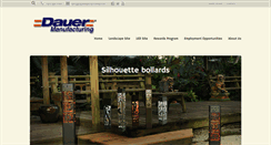 Desktop Screenshot of dauermanufacturing.com