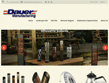 Tablet Screenshot of dauermanufacturing.com